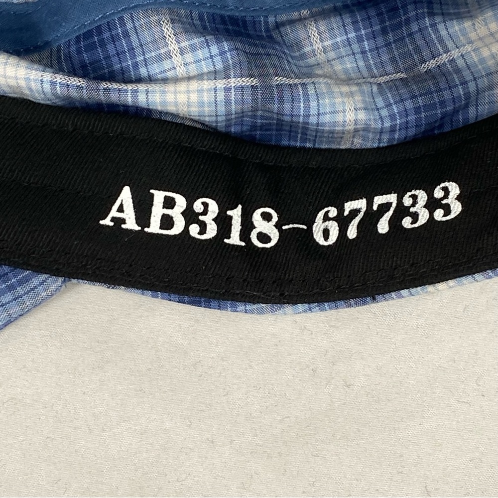 Pendleton Military Cadet Cap Plaid Pattern - Picture 9 of 9